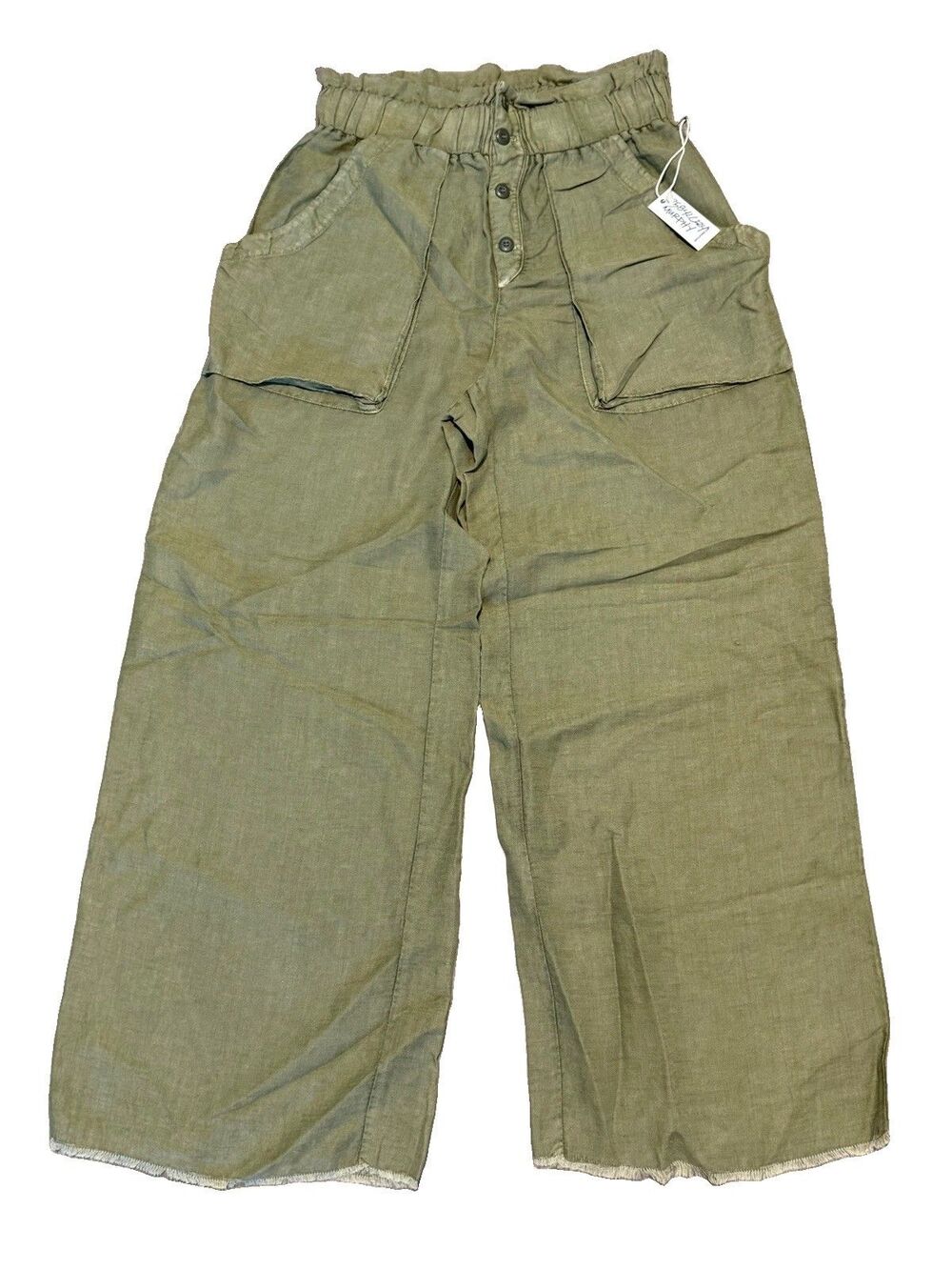 NSF Cargo Pants Women's Size Small Olive Army Green Faded $350 NWT